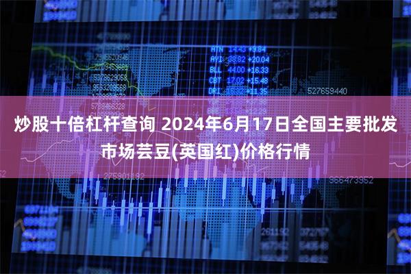 炒股十倍杠杆查询 2024年6月17日全国主要批发市场芸豆(英国红)价格行情
