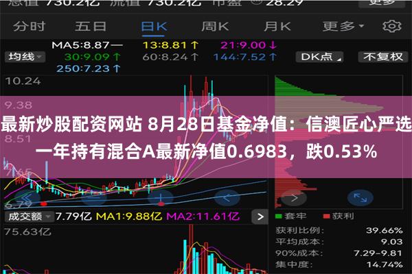 最新炒股配资网站 8月28日基金净值：信澳匠心严选一年持有混合A最新净值0.6983，跌0.53%