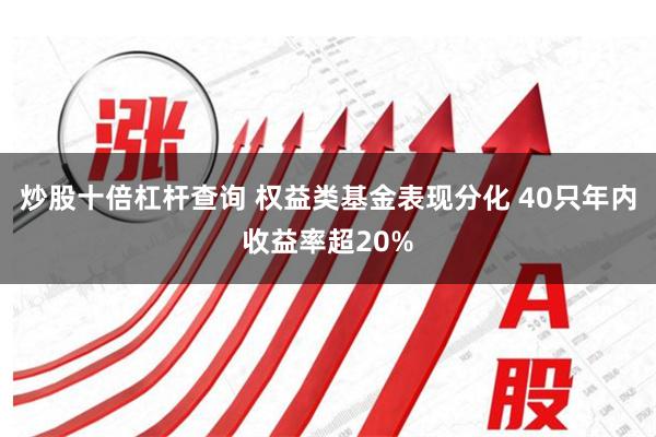 炒股十倍杠杆查询 权益类基金表现分化 40只年内收益率超20%