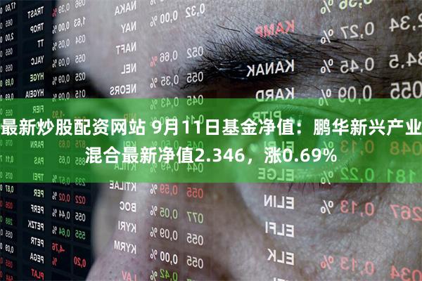 最新炒股配资网站 9月11日基金净值：鹏华新兴产业混合最新净值2.346，涨0.69%