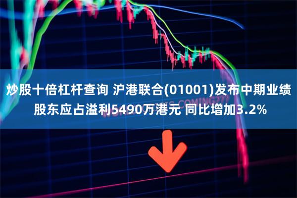炒股十倍杠杆查询 沪港联合(01001)发布中期业绩 股东应占溢利5490万港元 同比增加3.2%
