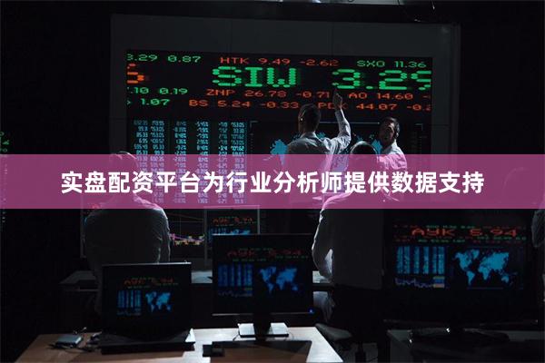实盘配资平台为行业分析师提供数据支持