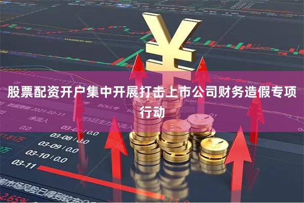 股票配资开户集中开展打击上市公司财务造假专项行动